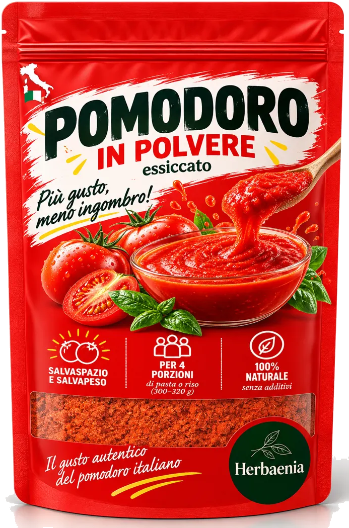 Confezione di pomodoro in polvere Herbaenia